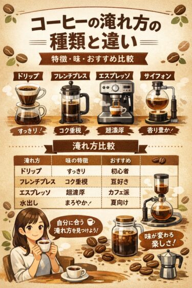 淹れ方の種類画像